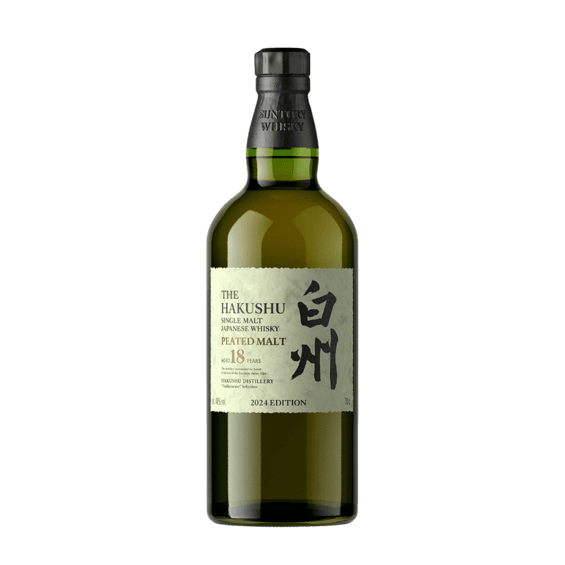 Hakushu 18 Year Old Peated Malt Japanese Whisky 2024 Edition
