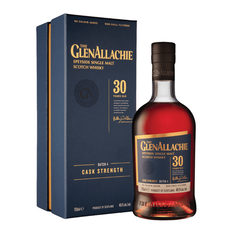 The GlenAllachie 30 Year Old Batch #4 Speyside Single Malt Scotch Whisky