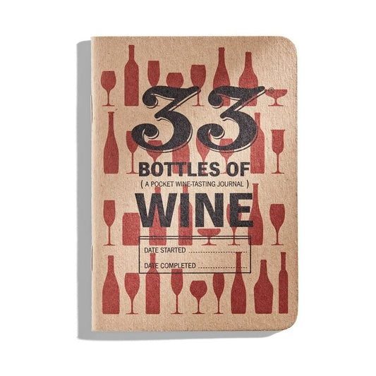 33 Bottles of Wine Tasting Book