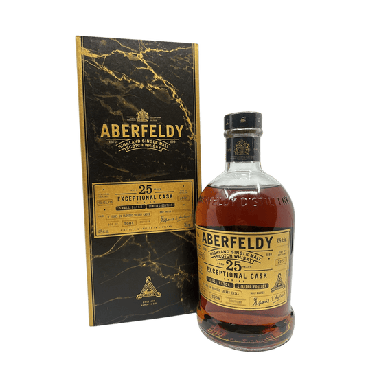 Aberfeldy 25 Year Exceptional Cask Single Malt Scotch Whisky