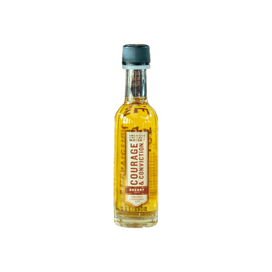 Courage & Conviction Sherry Cask American Single Malt Whiskey (50ml)