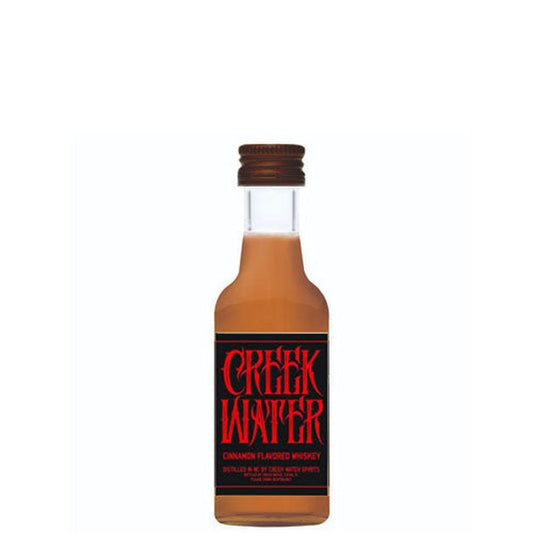 Creek Water Cinnamon Flavored Whiskey 10-Pack (50ml)