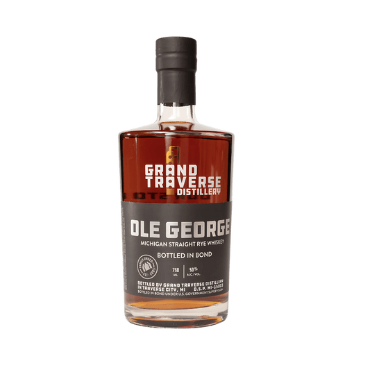 Grand Traverse Ole George Bottled In Bond Michigan Straight Rye Whiskey