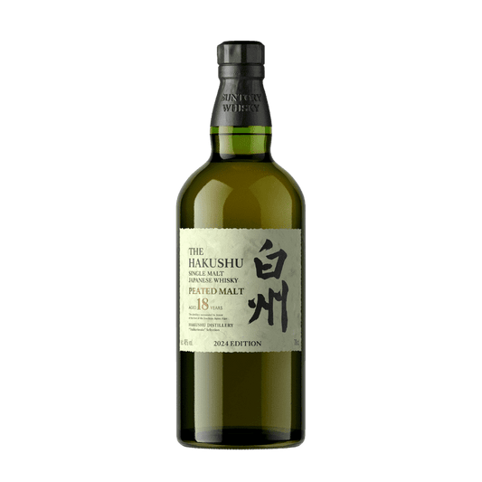 Hakushu 18 Year Old Peated Malt Japanese Whisky 2024 Edition