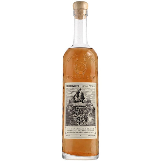 High West x Casa Noble The Noble Share Tequila Cask Finished Rye Whiskey