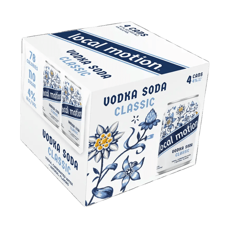 Local Motion Classic Vodka Soda 4-Pack