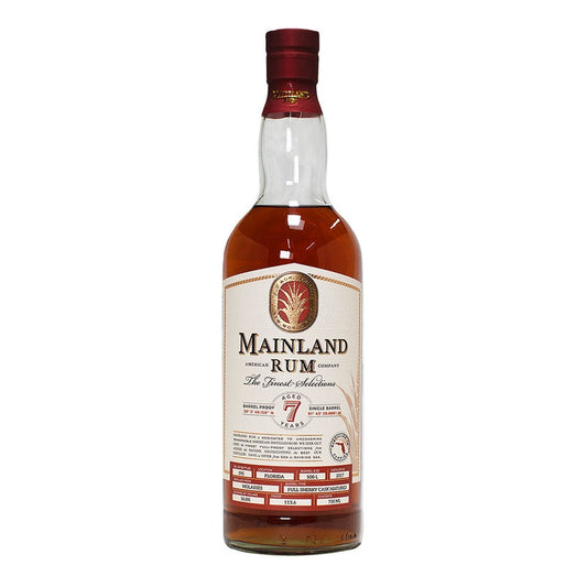 Mainland American Rum Co. Florida 7 Year Old Sherry Cask Rum