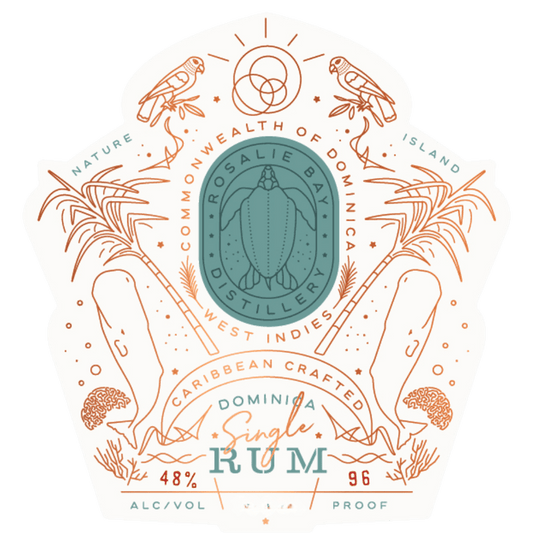 Raising Glasses Rum Rosalie Bay Dominican Small Batch (375ml)