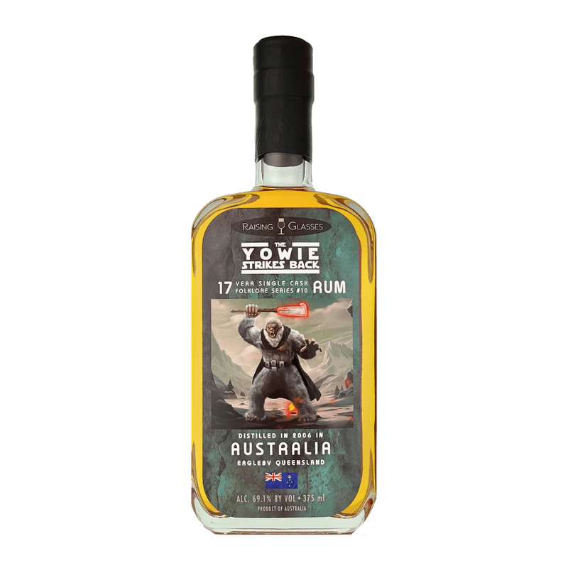 Raising Glasses Yowie Strikes Back 17 Year Beenleigh Australian Single Cask Rum