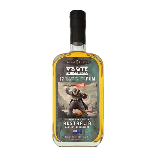 Raising Glasses Yowie Strikes Back 17 Year Beenleigh Australian Single Cask Rum