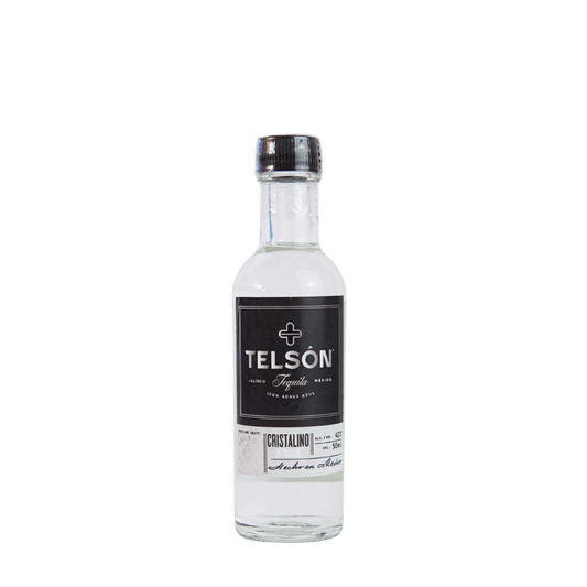 Telsón Cristalino Tequila 50ml (Pack of 12)